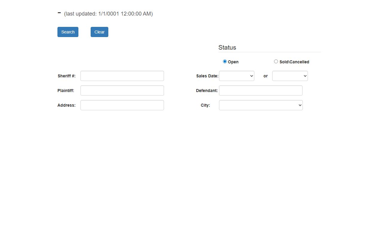 Morris County foreclosure sales search for public records